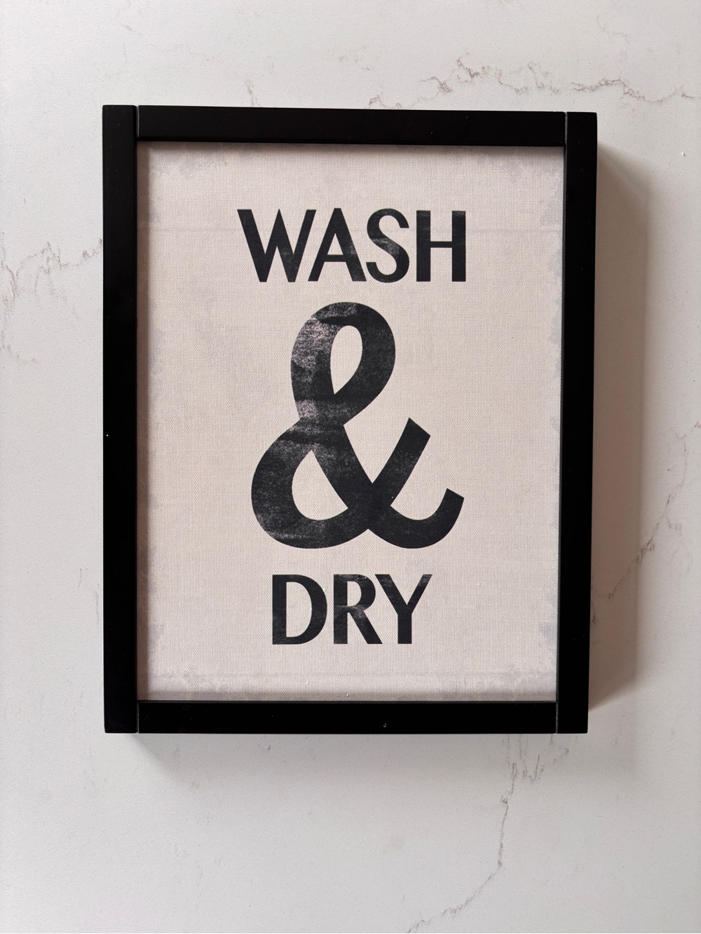 Wash & Dry Framed Wall Art